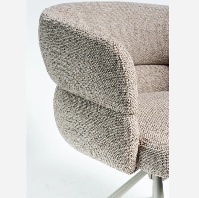 360° Bearing Swivel Auto Return Beige Fabric Desk Chair price