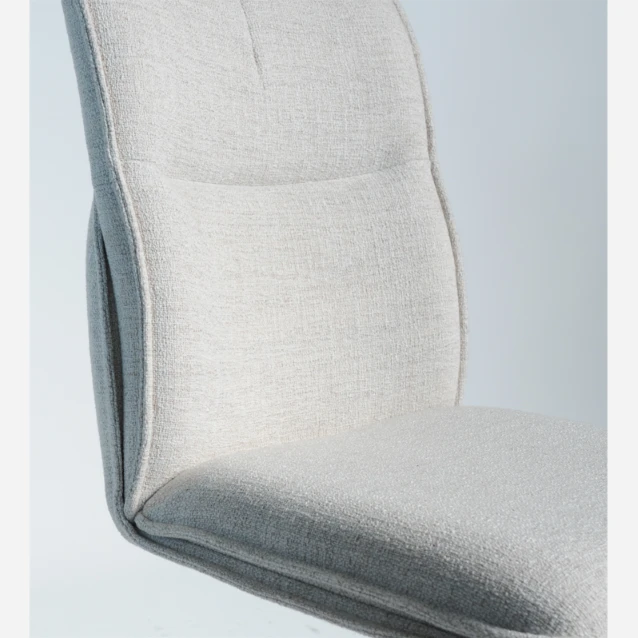 Beige Desk Chair Without Armrest Backrest With Stitching price